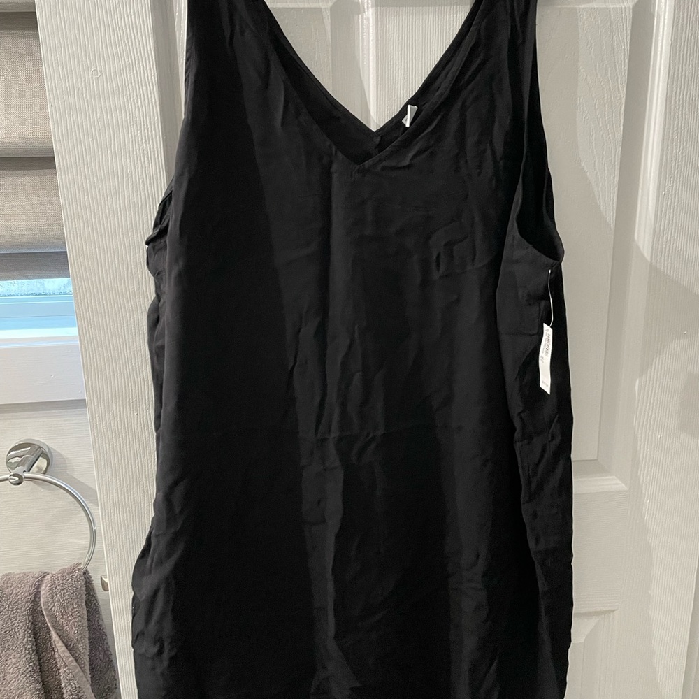 XXL old navy black cotton summer Dress
